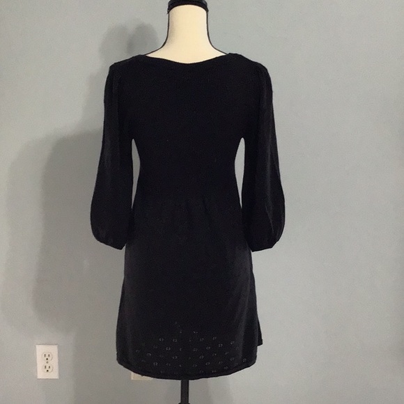 H&M BLACK SPARKLY MINI DRESS - Picture 3 of 5